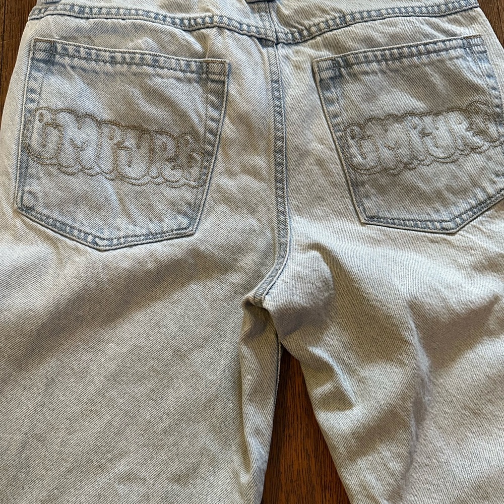 Empyre Light Wash Loose Fit 100% Cotton Jeans Women’s Size 26 - Picture 7 of 13